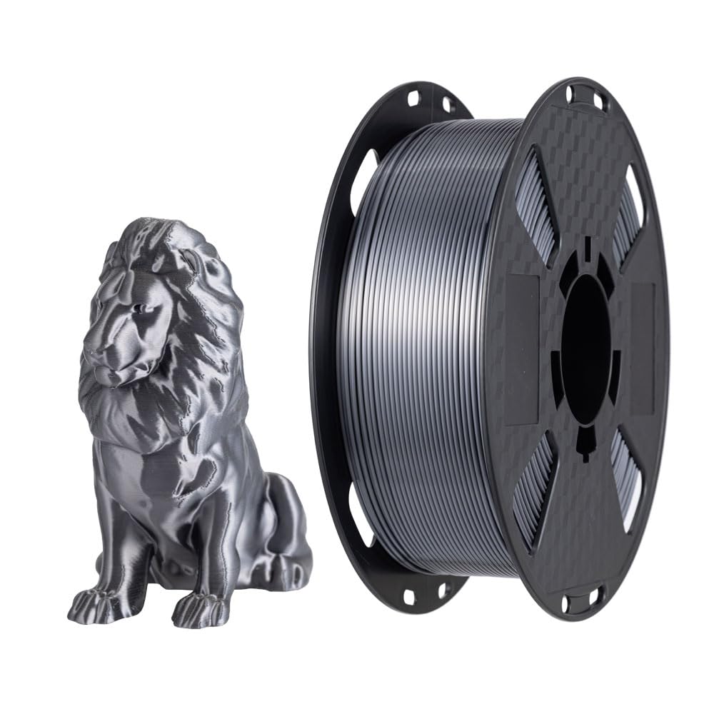 PLA K5M 3Dプリンターフィラメント 1KG グレー Amazon.co.jp: シルクPLA フィラメント グレー 1.75mm 1kg 3Dプリント